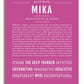 Frame Options | Dark Pink | White Frame, Matted