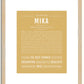 Mika | Name Art Print