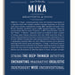 Frame Options | Midnight Blue | White Frame, Matted
