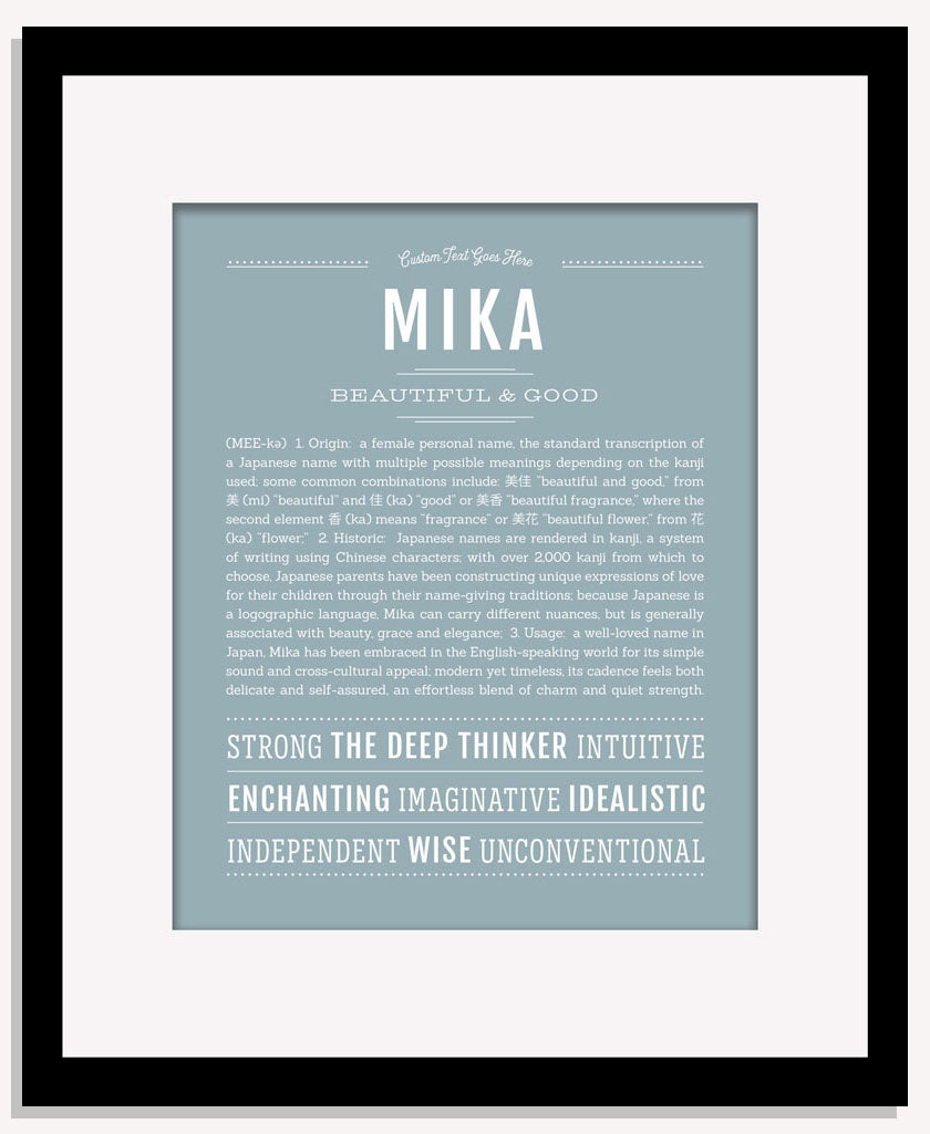 Mika | Name Art Print