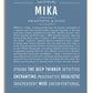 Frame Options | Steele Blue | White Frame, Matted