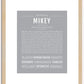 Mikey | Name Art Print