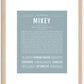 Mikey | Name Art Print