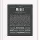 Frame Options | Charcoal Gray | White Frame, Matted