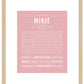 Frame Options | Dusty Rose | Maple Frame, Matted