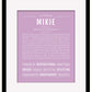 Frame Options | Lilac | Black Frame, Matted