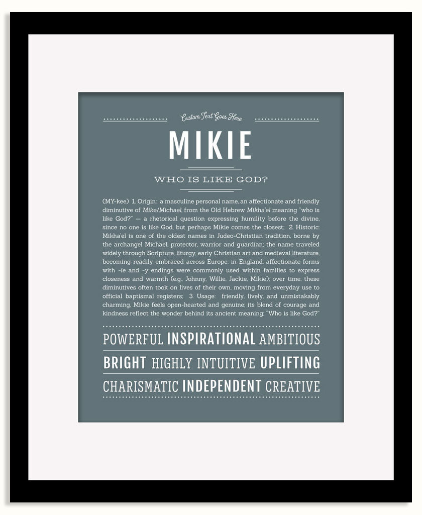 Frame Options | Night Rendezvous | Black Frame, Matted