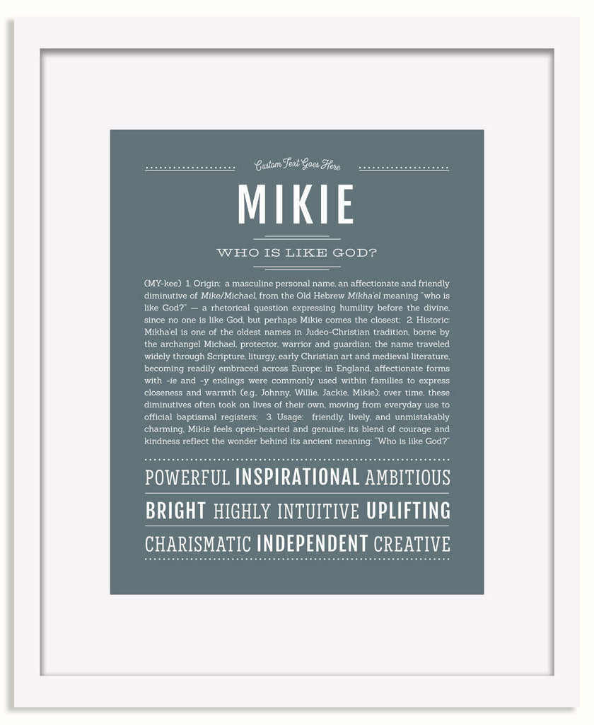 Frame Options | Night Rendezvous | White Frame, Matted