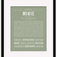 Frame Options | Sage | Black Frame, Matted