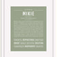 Frame Options | Sage | White Frame, Matted