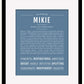 Frame Options | Steele Blue | Black Frame, Matted