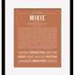 Frame Options | Terra Cotta | Black Frame, Matted