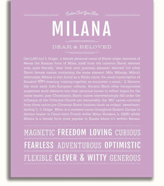 Frame Options | Lilac | No Frame