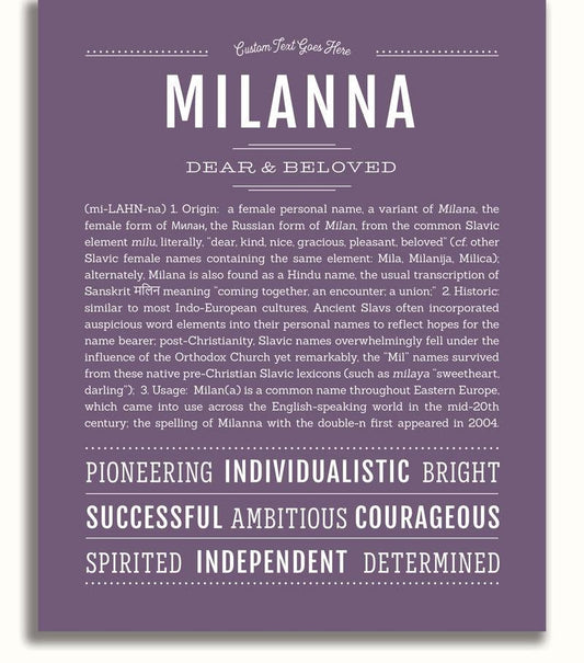 Frame Options | Deep Purple | No Frame