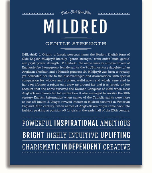 Frame Options | Midnight Blue | No Frame