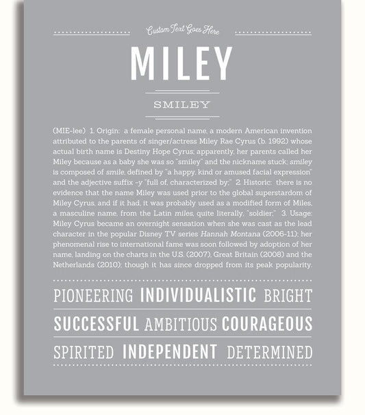 Frame Options | Light Gray | No Frame