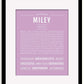 Frame Options | Lilac | Black Frame, Matted