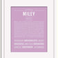 Frame Options | Lilac | White Frame, Matted