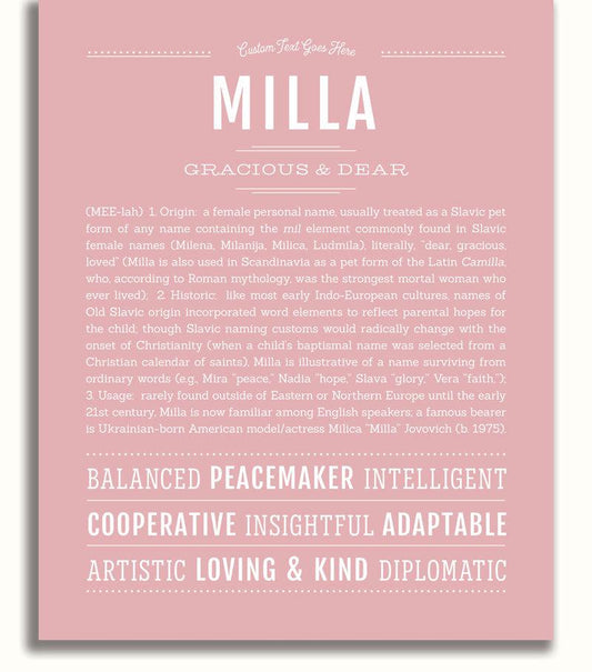 Frame Options | Dusty Rose | No Frame