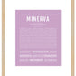 Minerva | Name Art Print