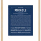 Miracle | Name Art Print