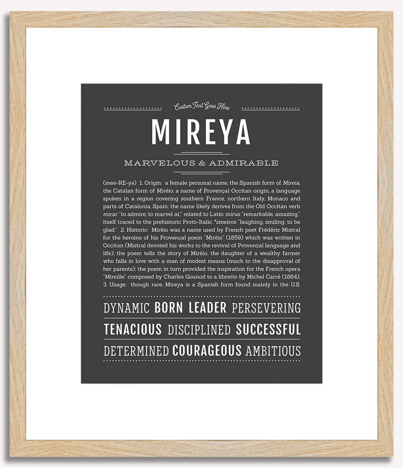 Mireya | Name Art Print