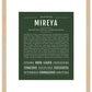 Mireya | Name Art Print