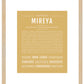 Mireya | Name Art Print