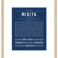 Mireya | Name Art Print