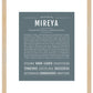 Mireya | Name Art Print