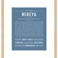 Mireya | Name Art Print