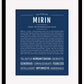 Mirin | Name Art Print