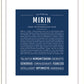 Mirin | Name Art Print