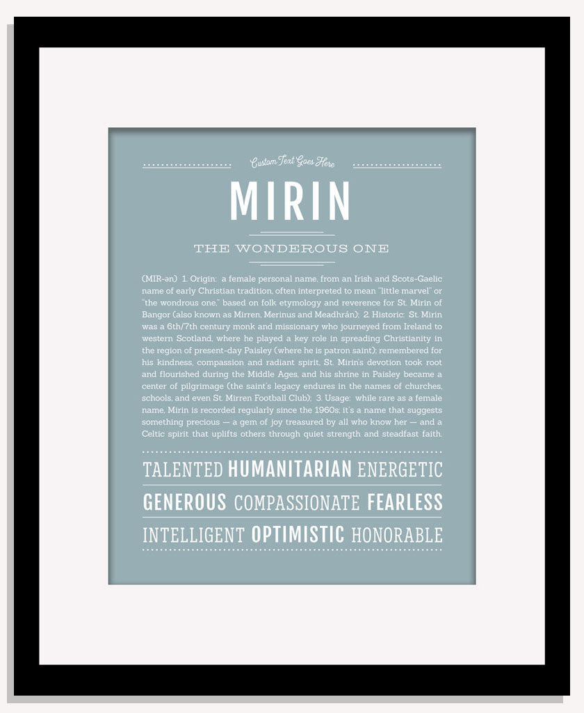 Mirin | Name Art Print