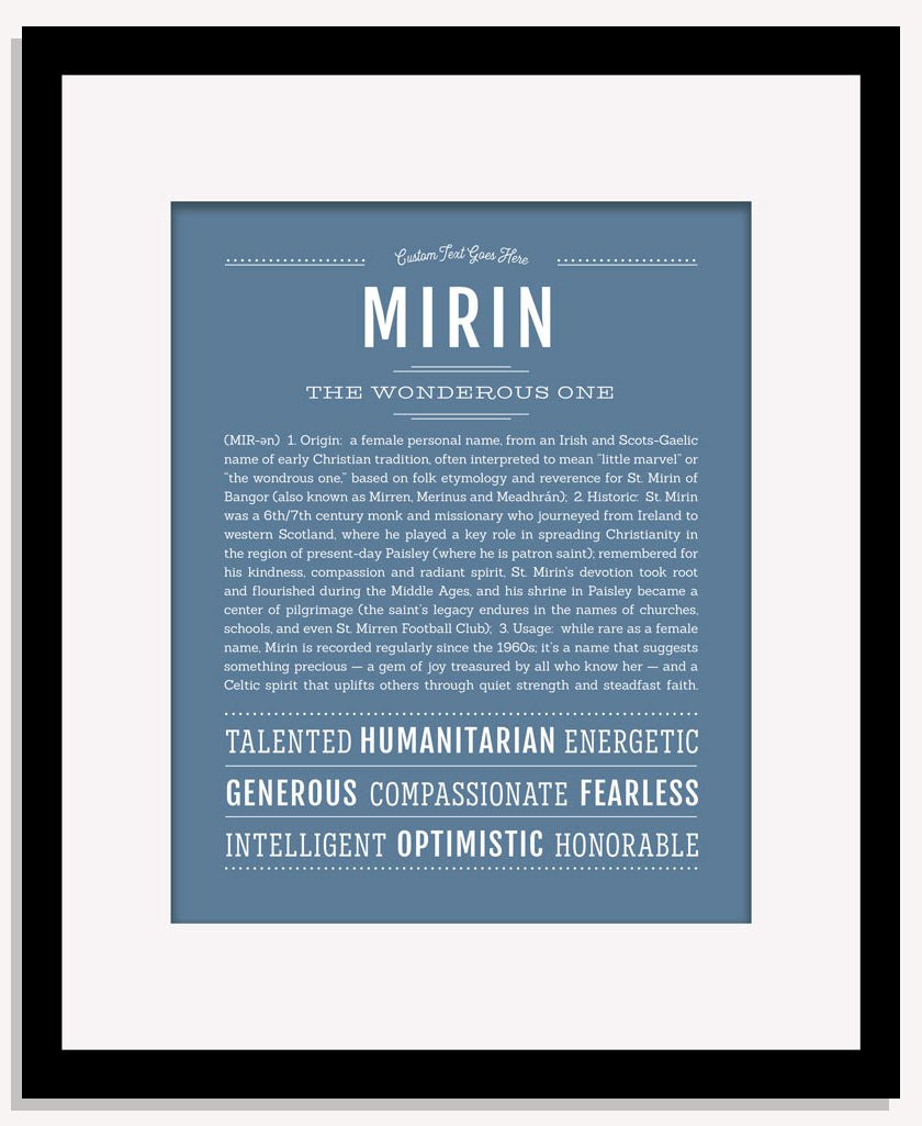 Mirin | Name Art Print