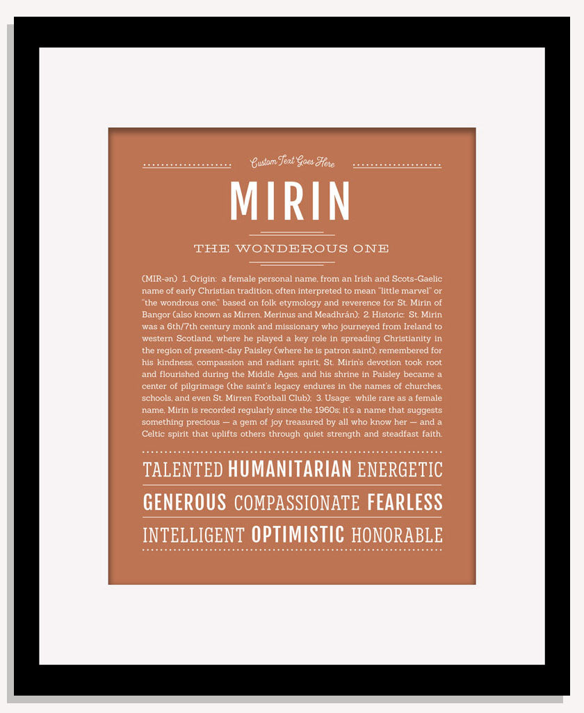 Mirin | Name Art Print