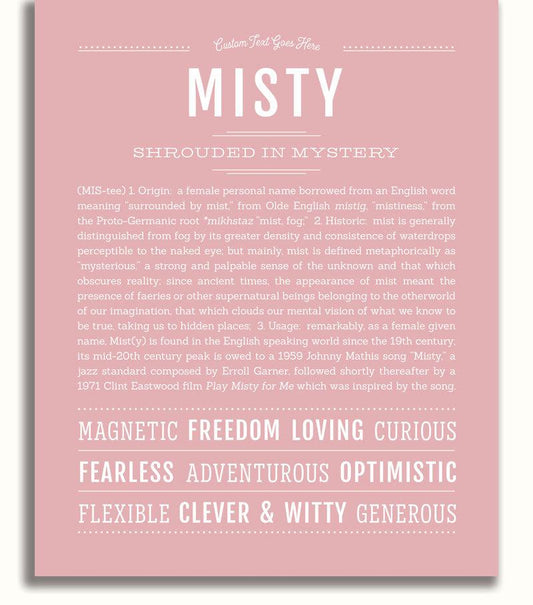 Frame Options | Dusty Rose | No Frame