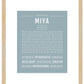 Miya | Name Art Print