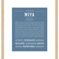 Miya | Name Art Print