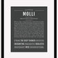Molli | Name Art Print