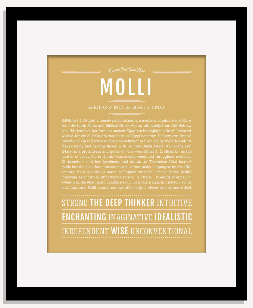 Molli | Name Art Print