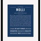 Molli | Name Art Print