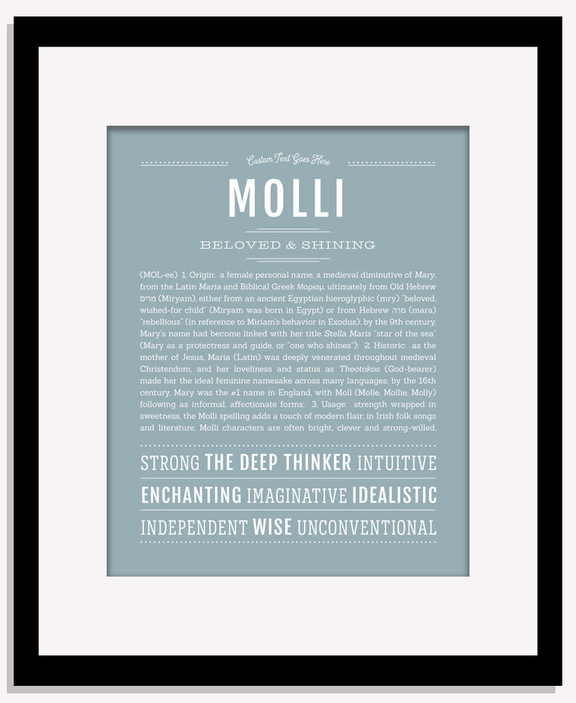 Molli | Name Art Print
