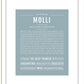Molli | Name Art Print