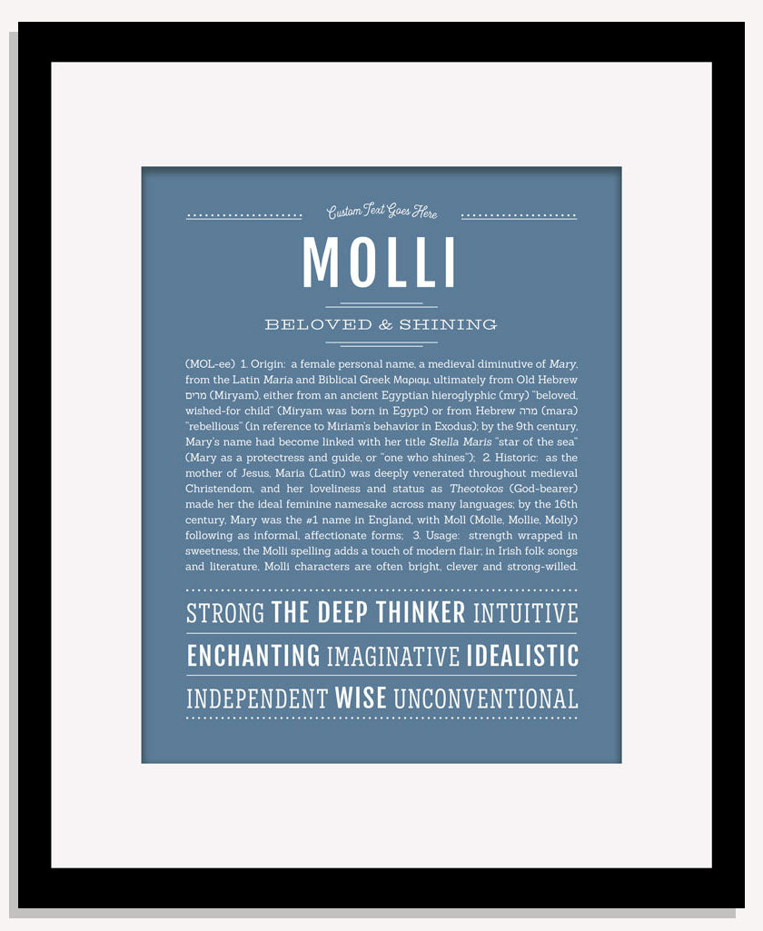 Molli | Name Art Print
