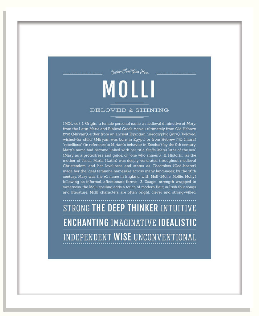 Molli | Name Art Print
