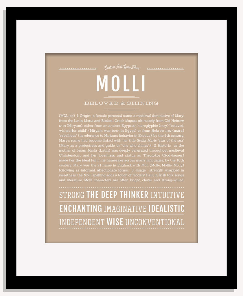 Molli | Name Art Print