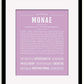 Frame Options | Lilac | Black Frame, Matted