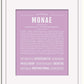 Frame Options | Lilac | White Frame, Matted