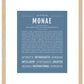 Monae | Name Art Print